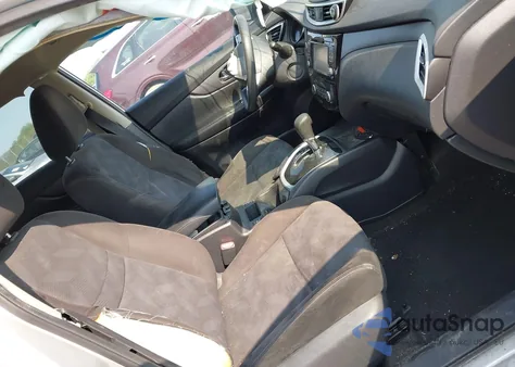 2015 Nissan Rogue Sv from USA, damaged, VIN KNMAT2MV4FP519985